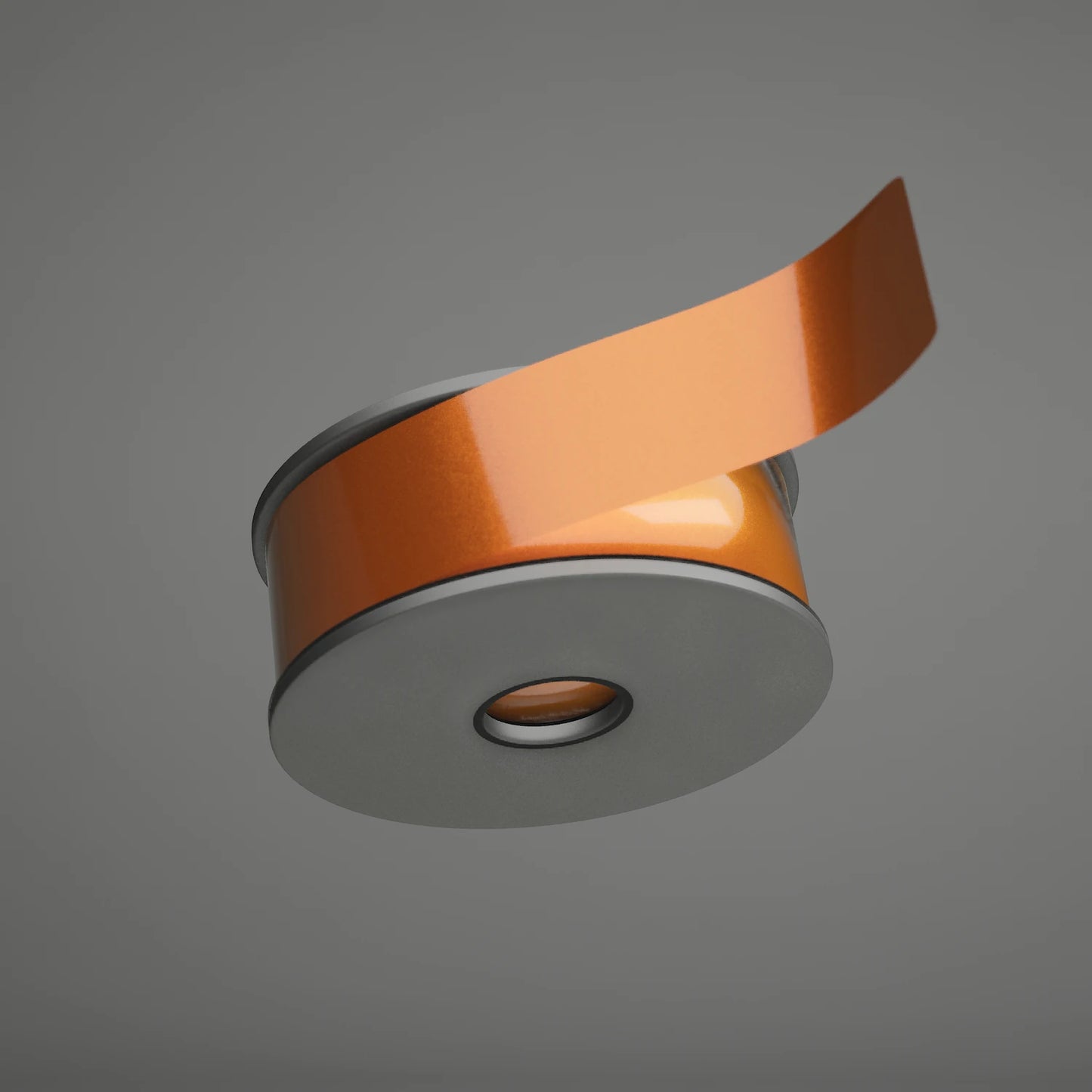 "Aurora Orange Gloss" Cast Vinyl Pinstripe Spindle