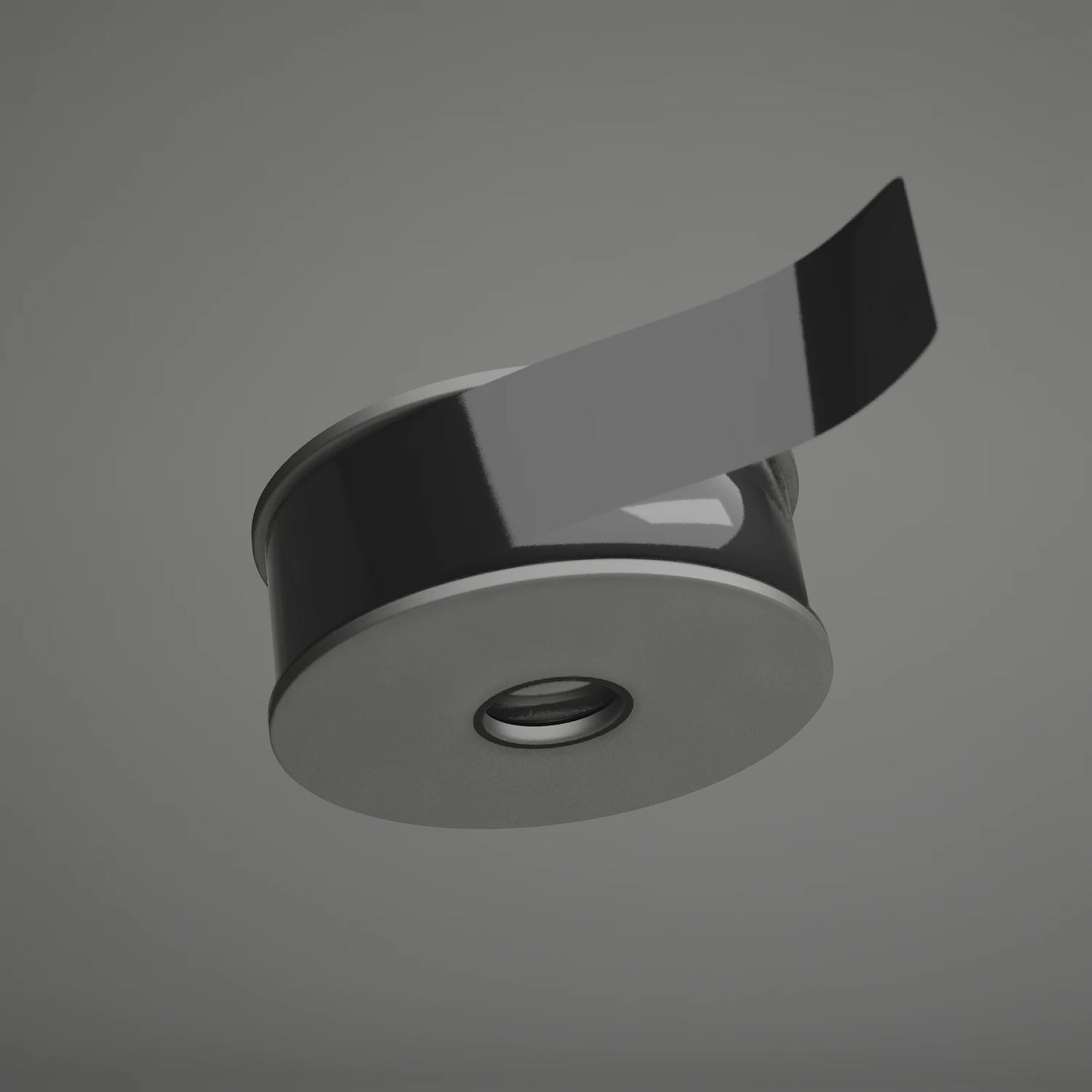 "Deep Gloss Black" Cast Vinyl Pinstripe Spindle