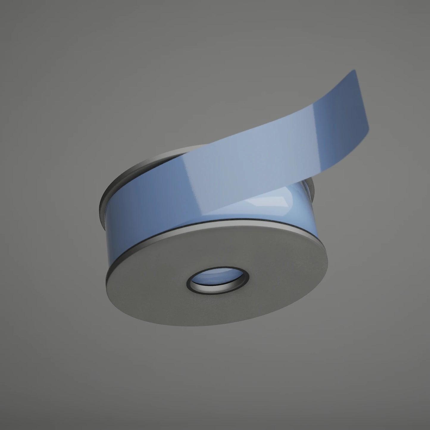 "Baby Blue Gloss" Cast Vinyl Pinstripe Spindle