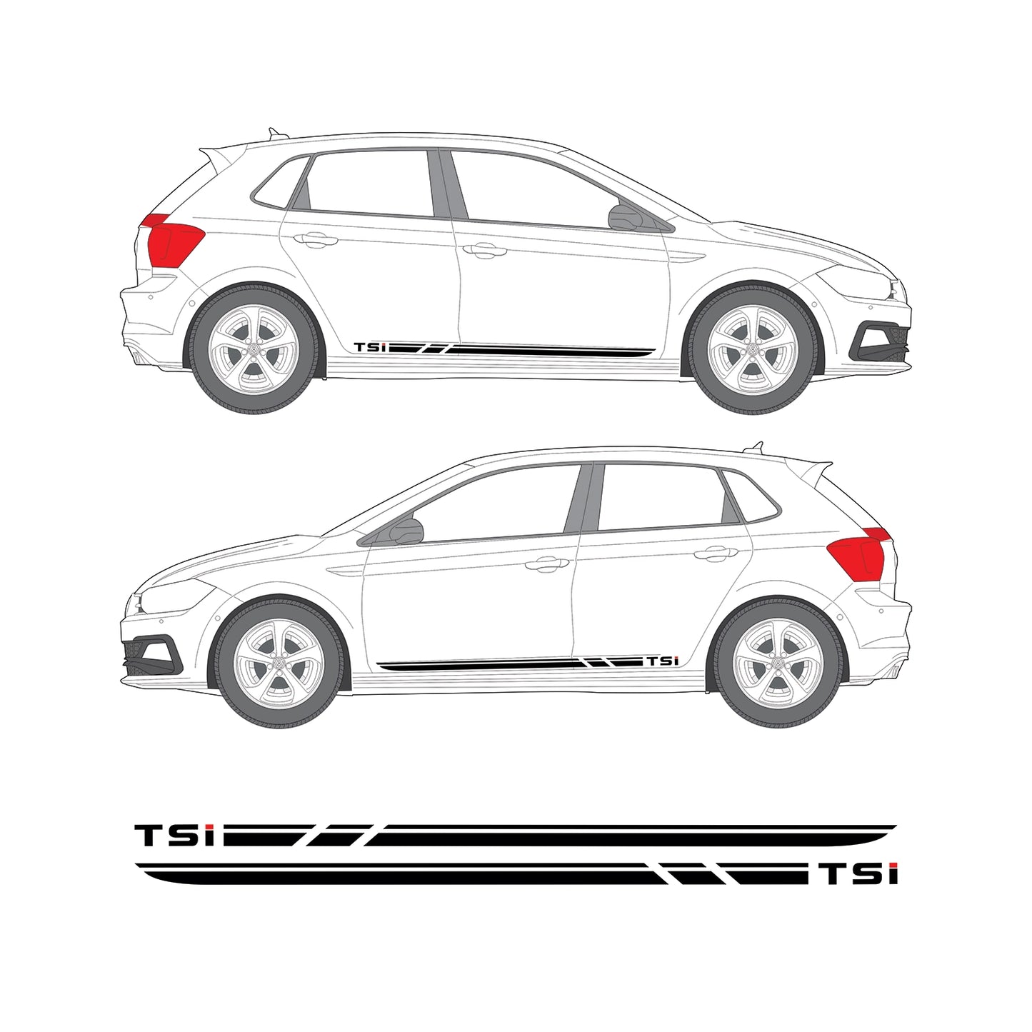"VW TSI Skirt" Vehicle Kit
