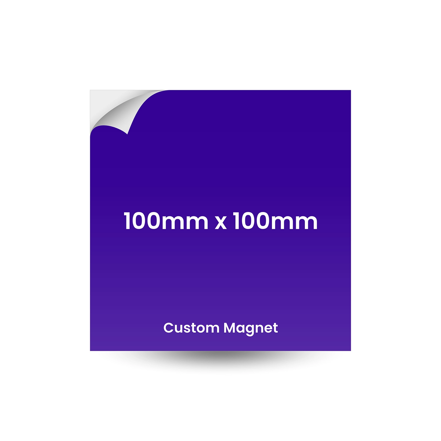 100mm x 100mm Custom Magnet