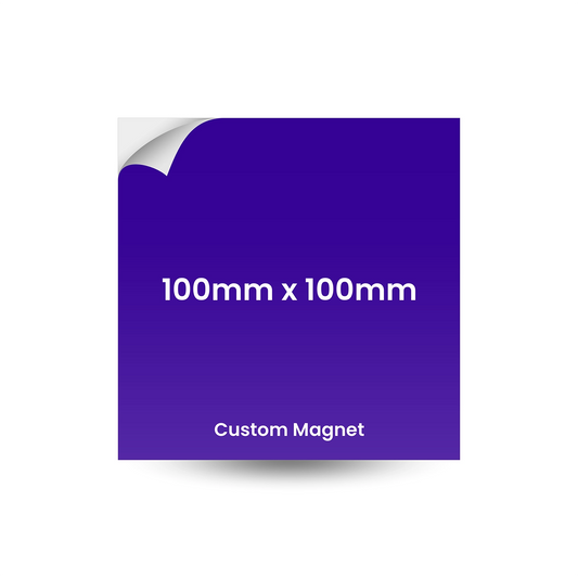 100mm x 100mm Custom Magnet