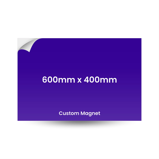 600mm x 400mm Custom Magnet