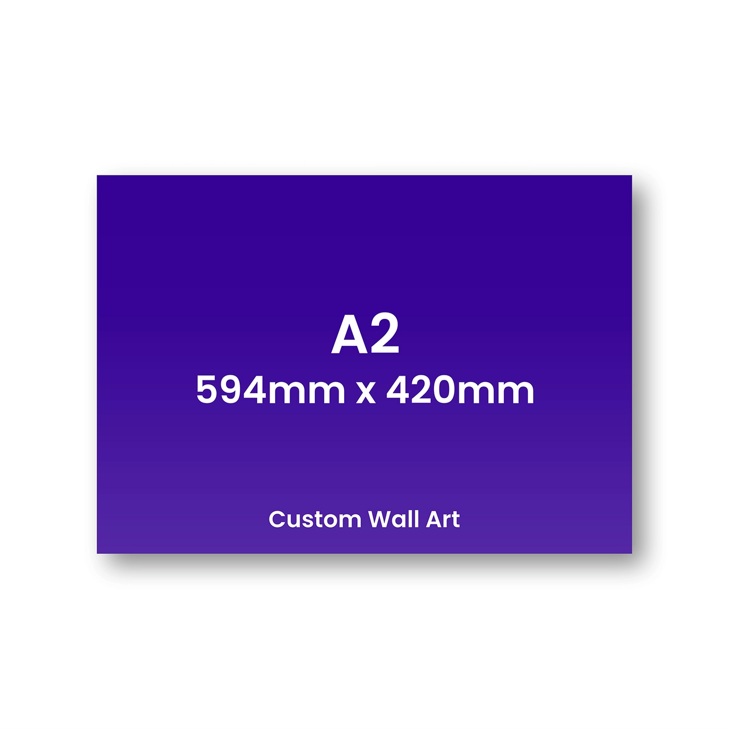 Custom A2 Wall Art Frame