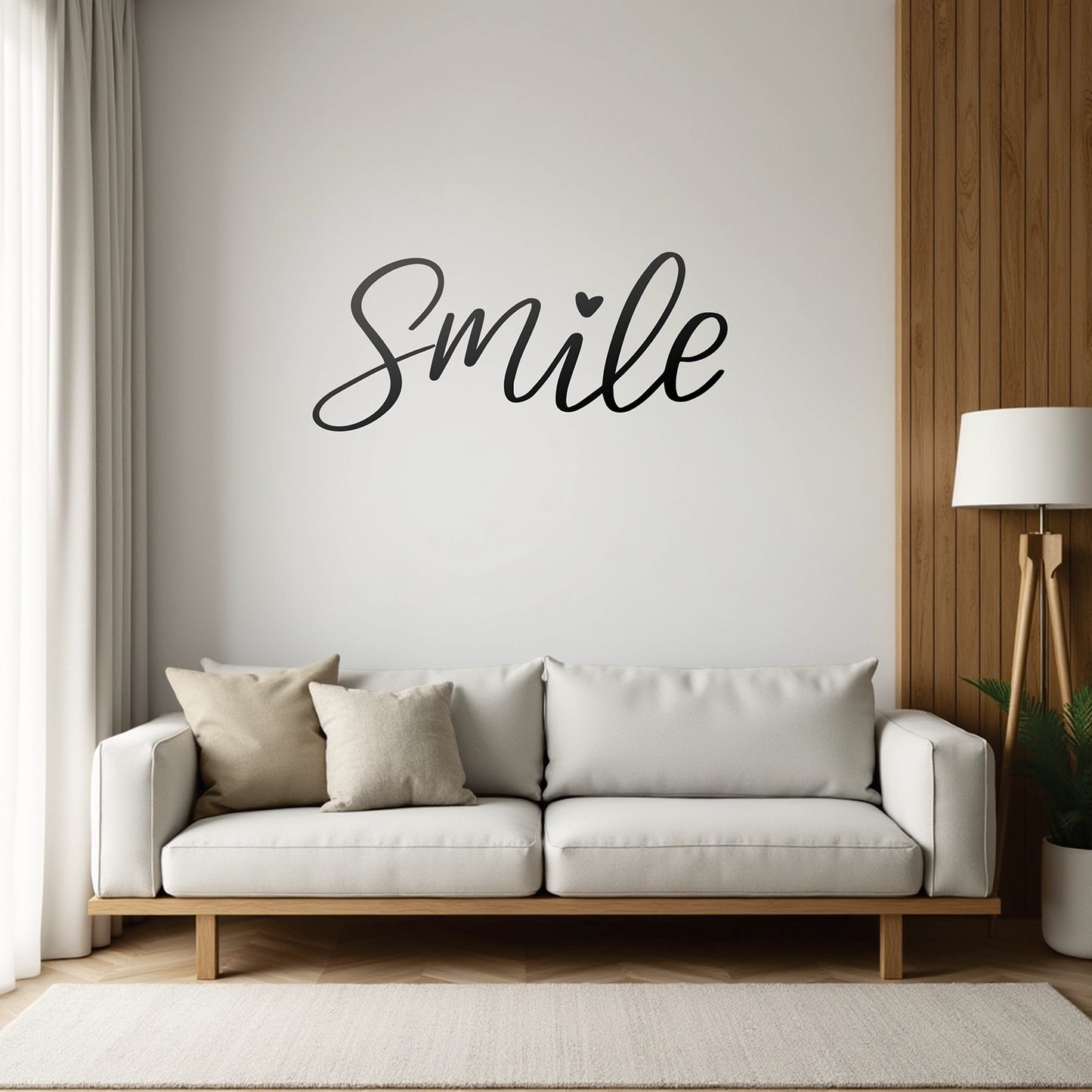 "Smile" Wall Decal