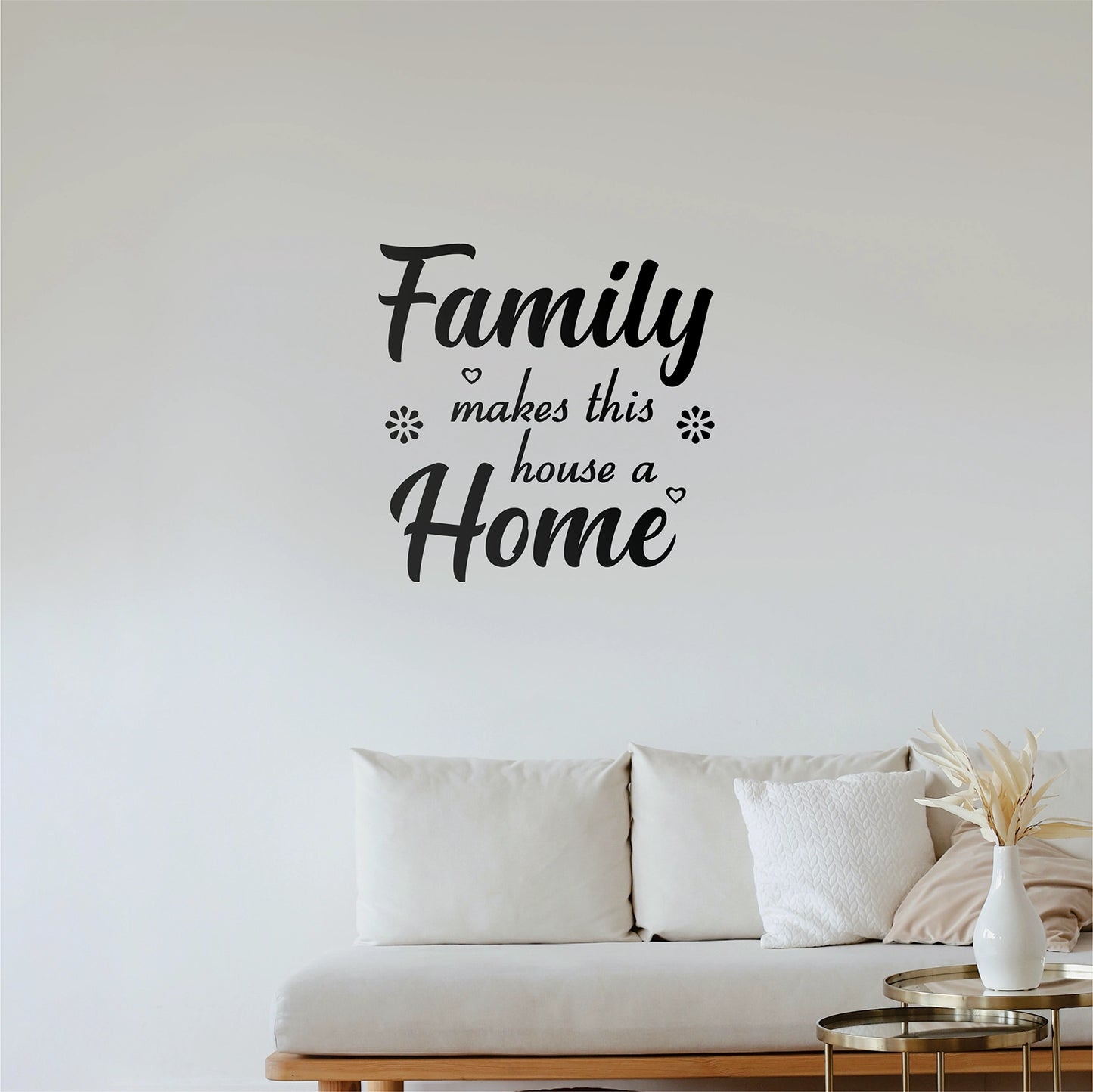 "Family Home" Wall Decal