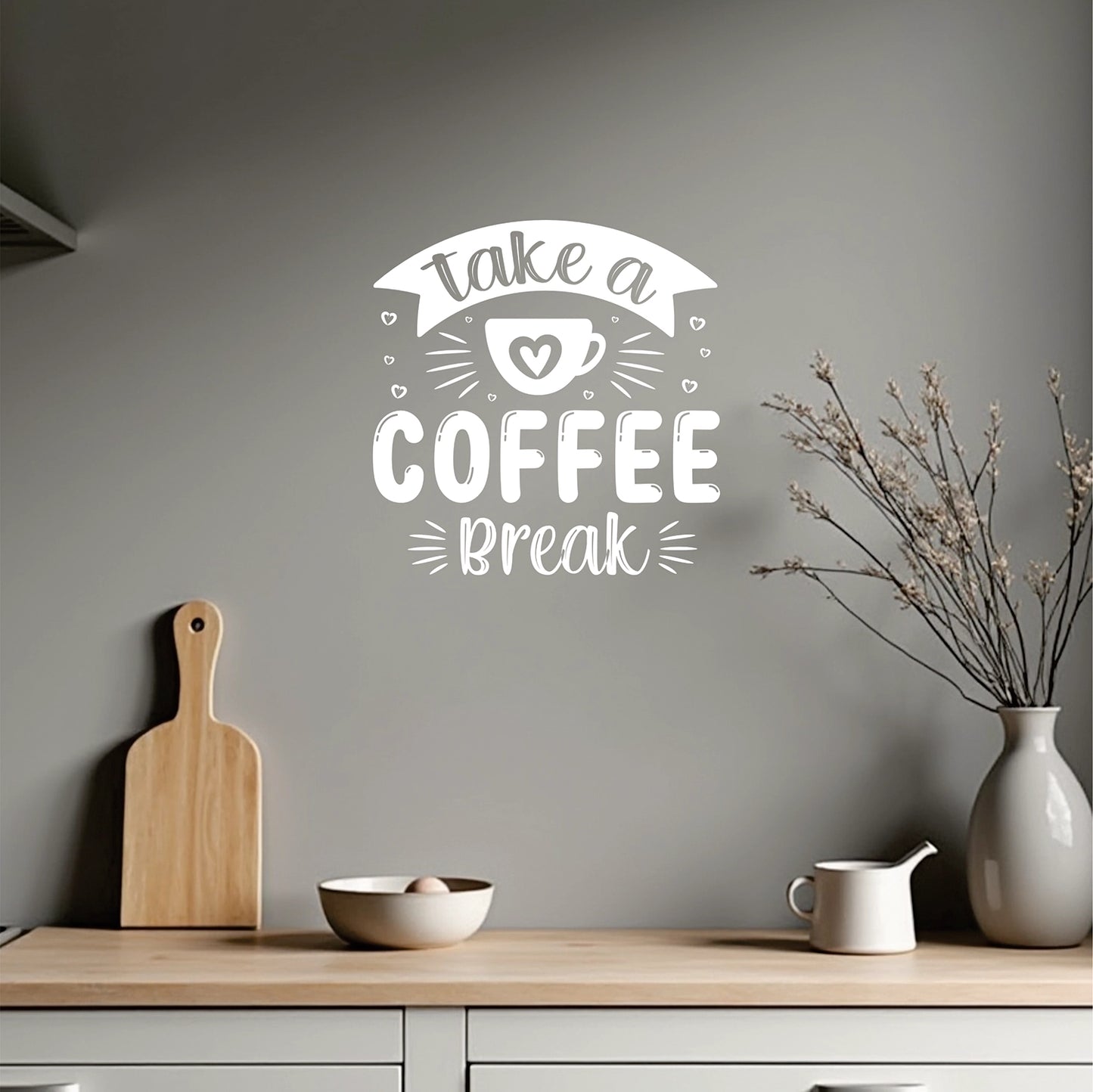 "Coffee Break" Wall Decal