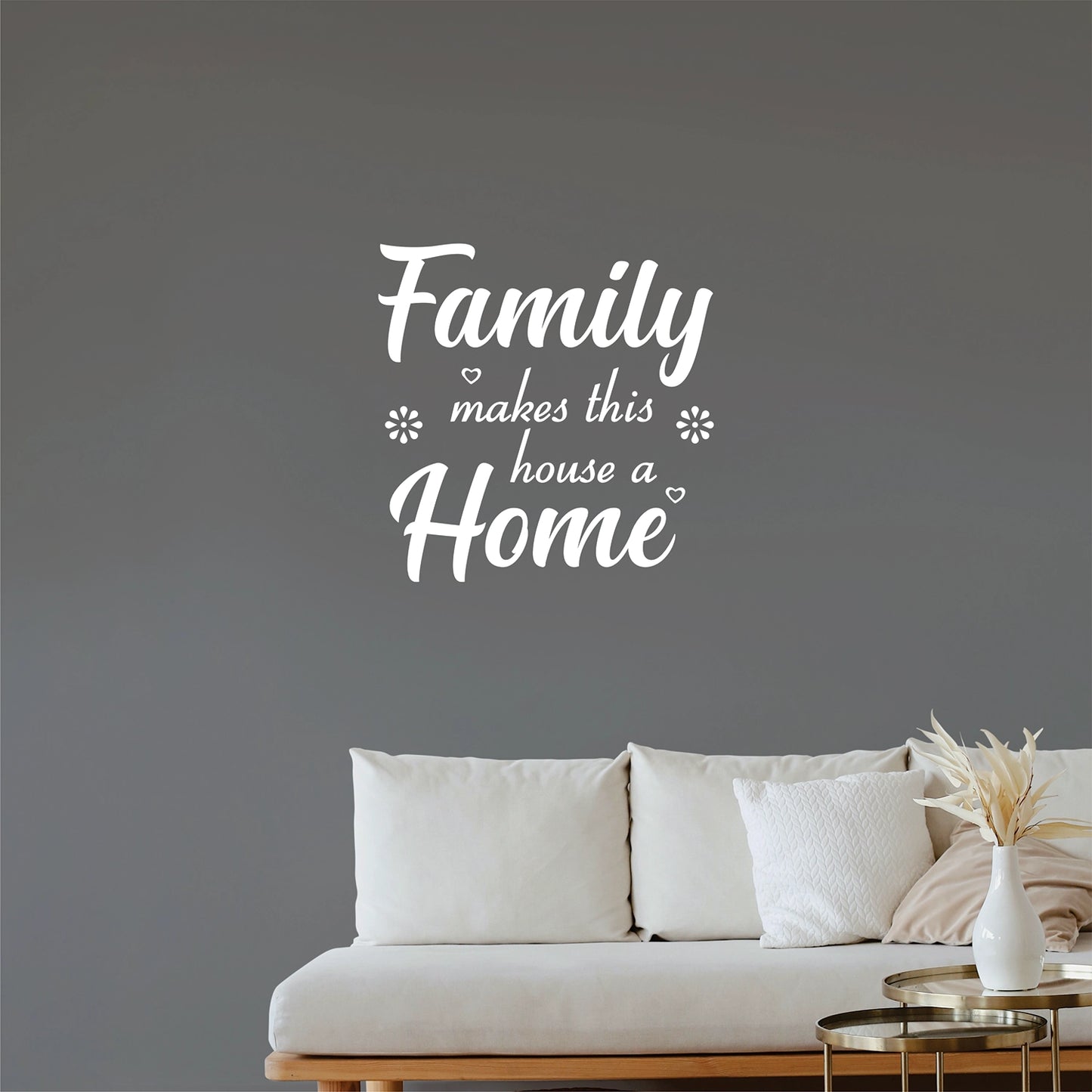 "Family Home" Wall Decal