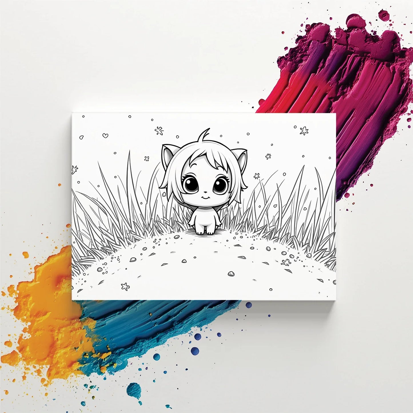 "Fantasy Character" Kids Painter Canvas