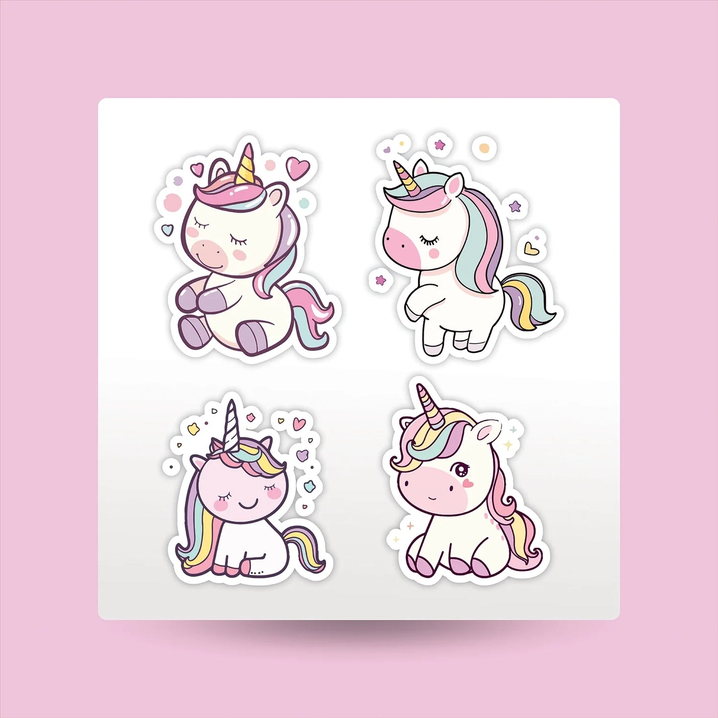 "Unicorns" Kids Sticker Packs
