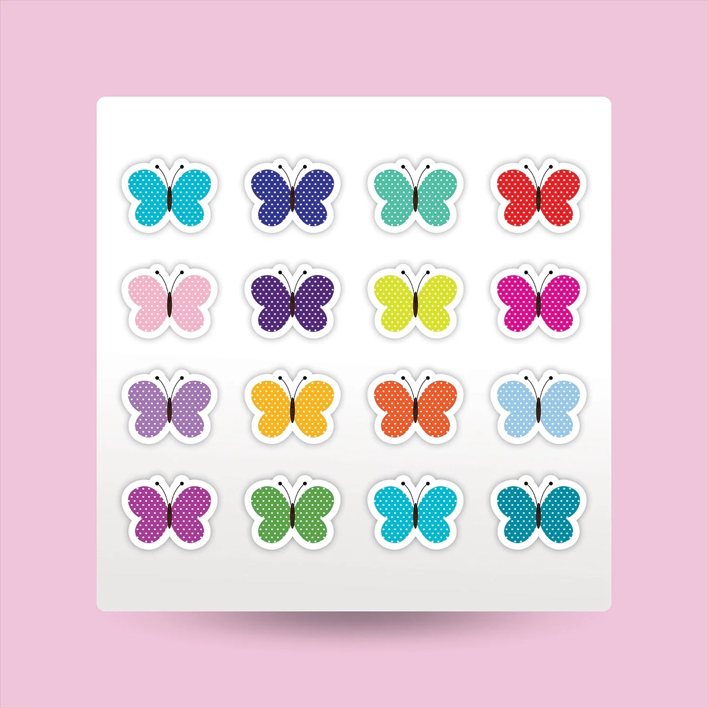 "Butterflies" Kids Sticker Packs
