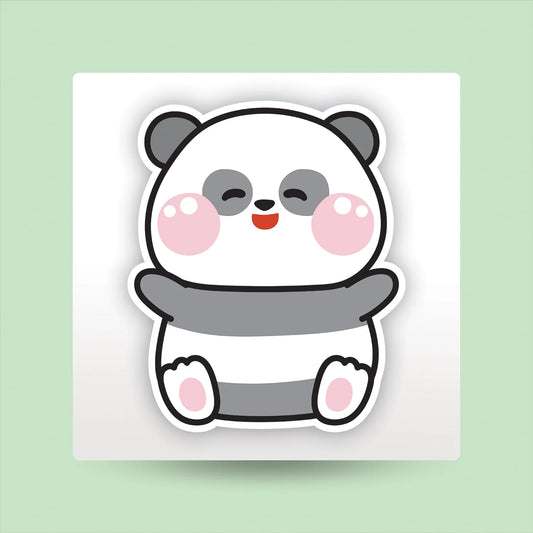 "Panda" Kids Sticker