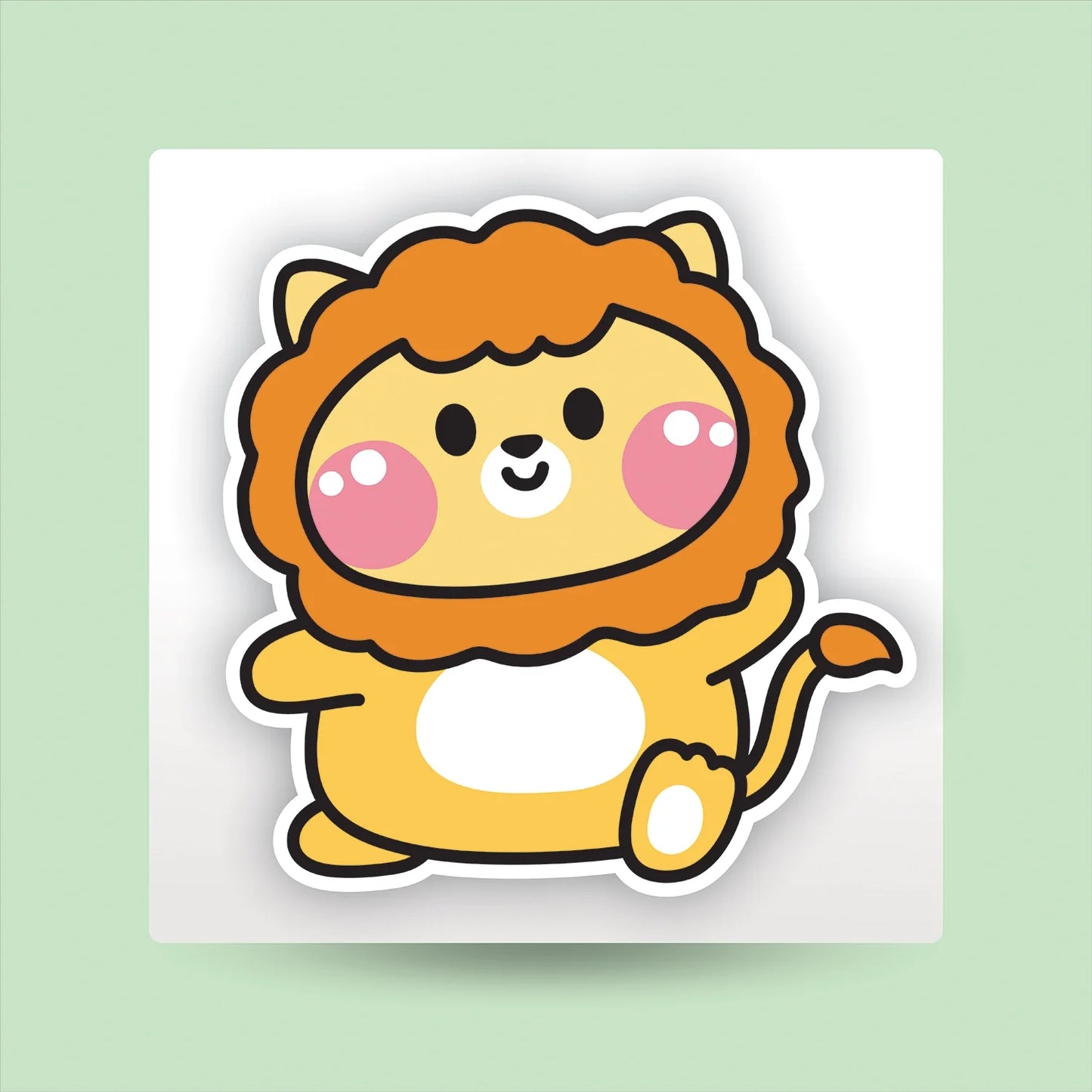 "Lion" Kids Sticker