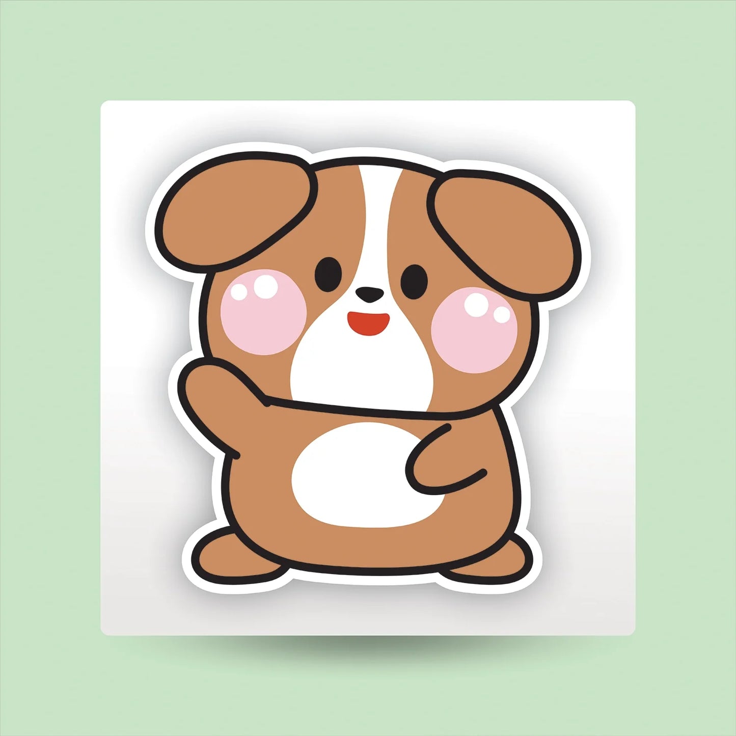 "Dog" Kids Sticker