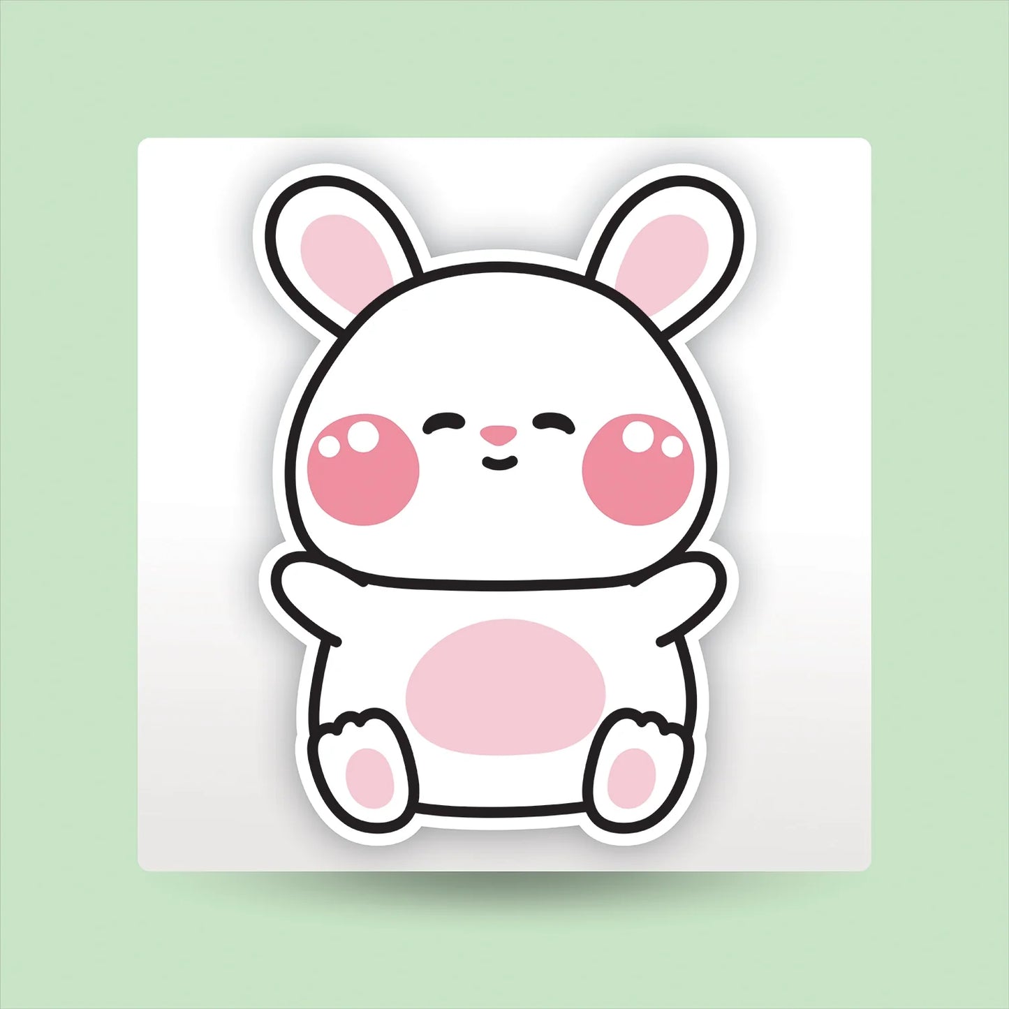 "Bunny" Kids Sticker