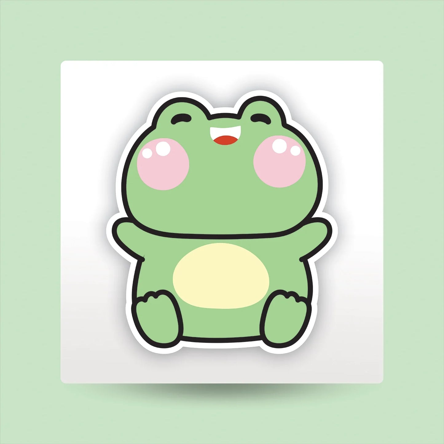 "Frog" Kids Sticker