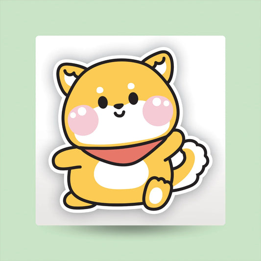 "Shiba" Kids Sticker