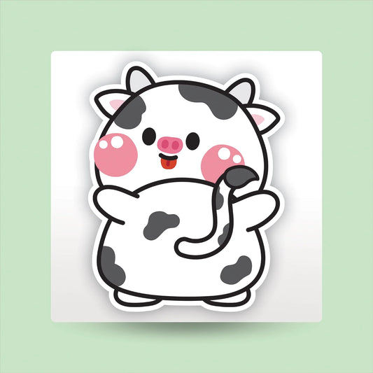 "Cow" Kids Sticker