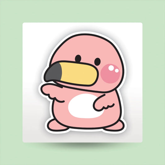 "Flamingo" Kids Sticker