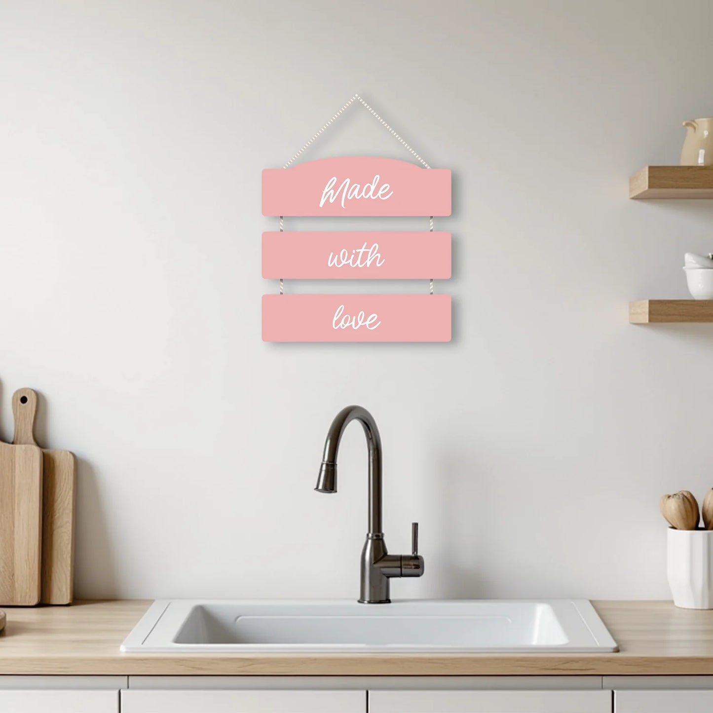 "Made With Love" Wall Panels