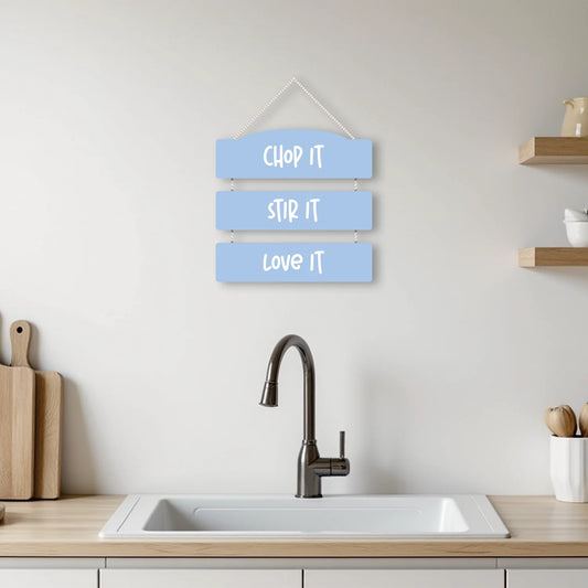 "Chop Stir Love" Wall Panels
