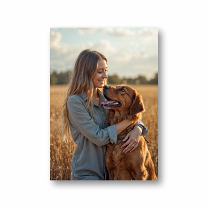 Custom Fur-Ever Canvas Frame