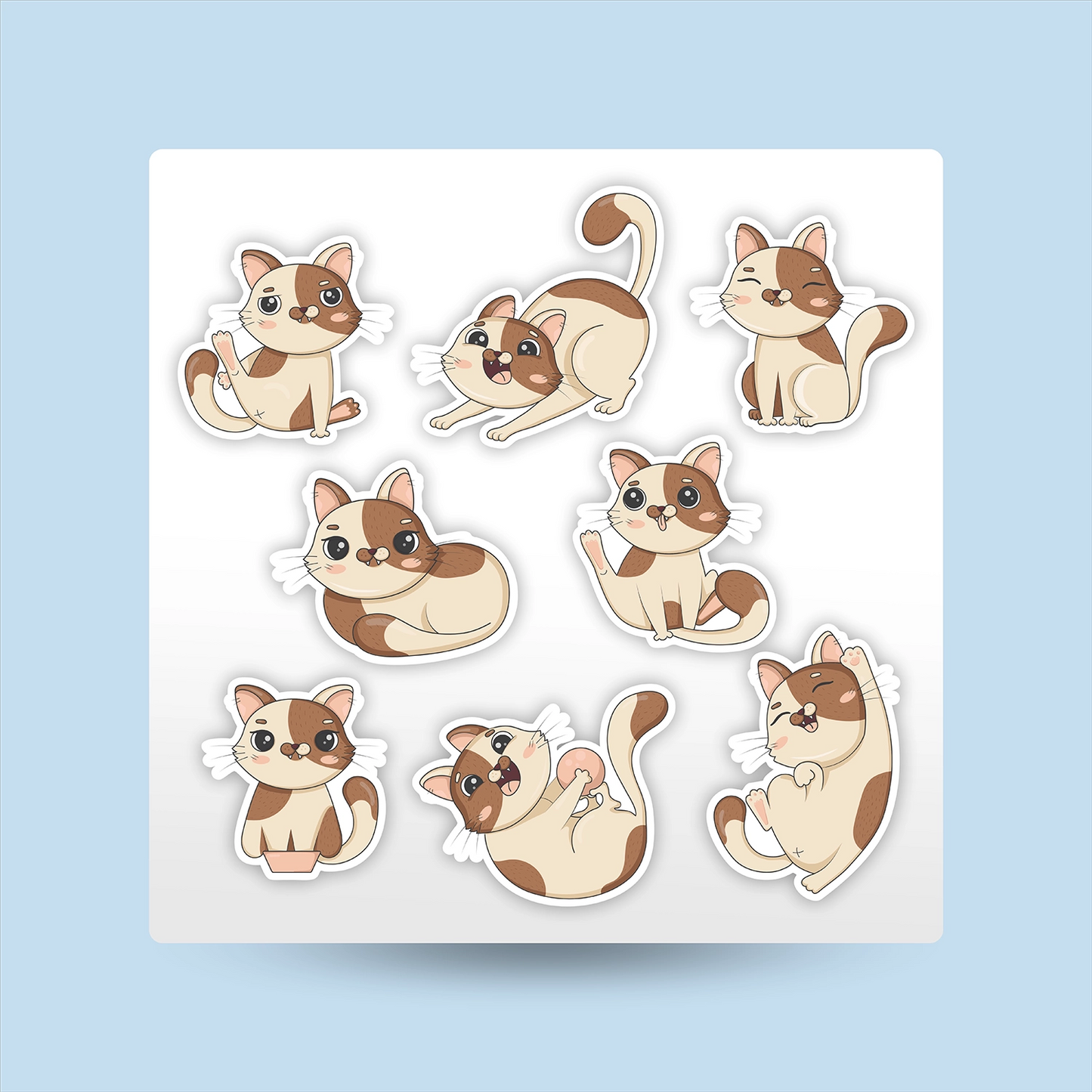 Happy Cats Kids Sticker Packs
