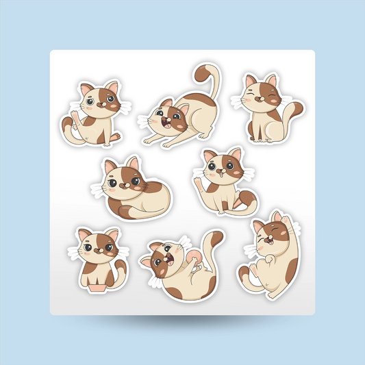 Happy Cats Kids Sticker Packs