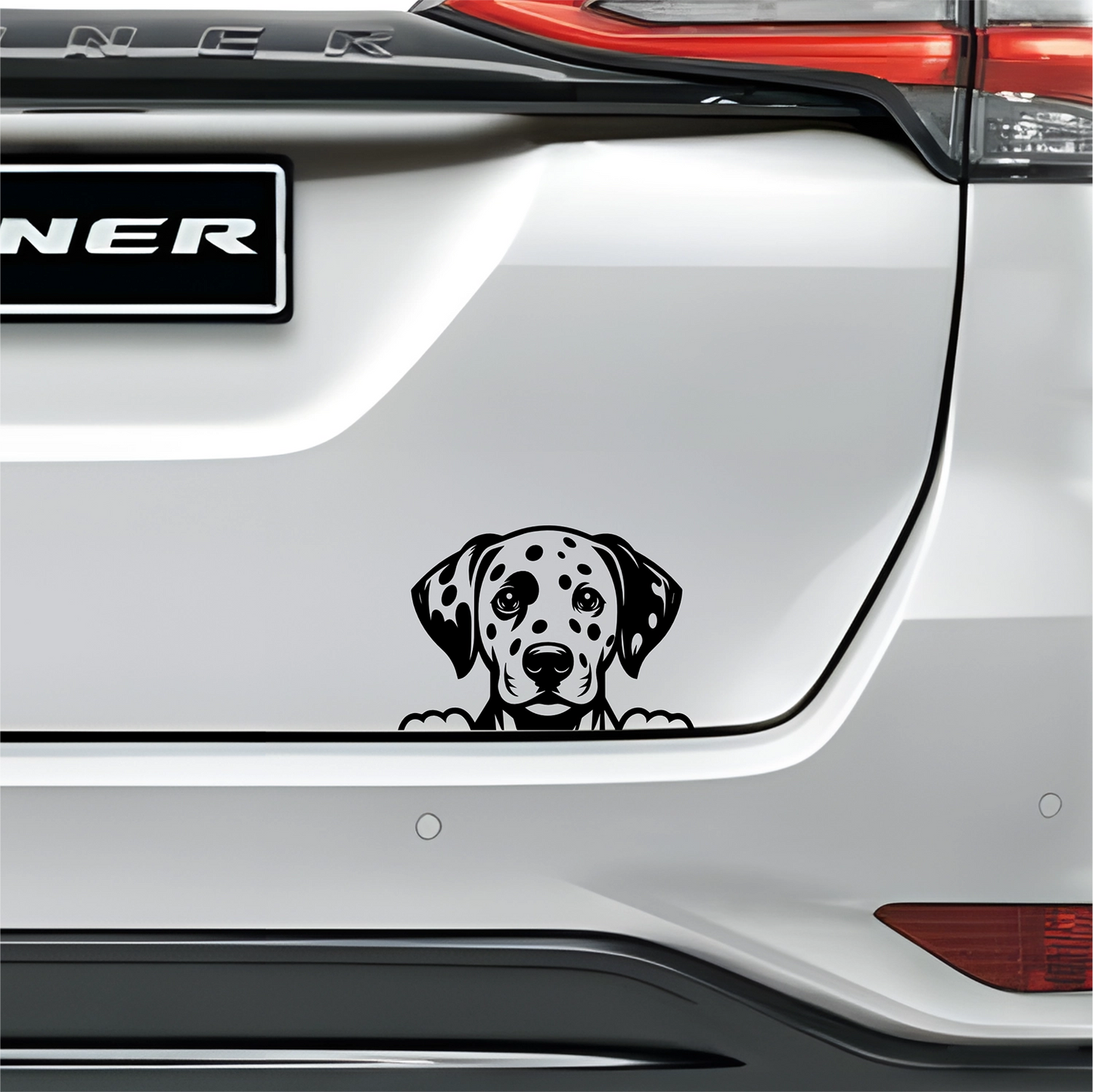 PeekaPup Dalmation Car Decals