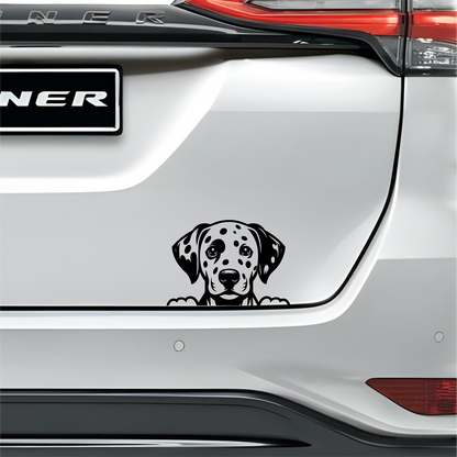 PeekaPup Dalmation Car Decals