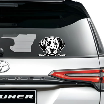 PeekaPup Dalmation Car Decals