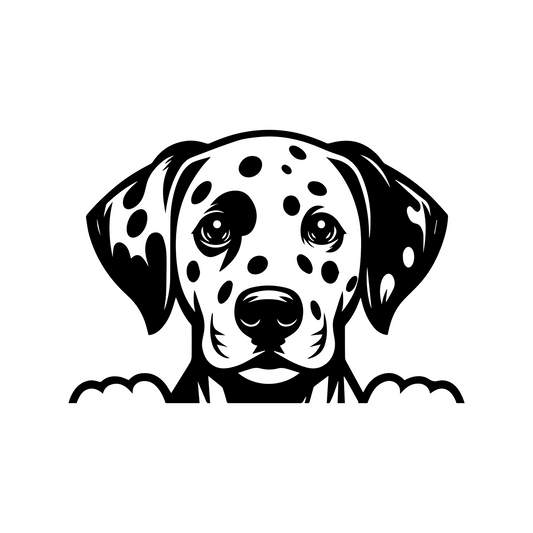PeekaPup Dalmation Car Decals