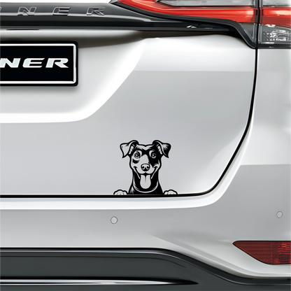 PeekaPup Manchester Terrier Car Decals