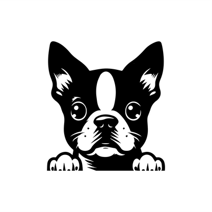 PeekaPup Pug Car Decals