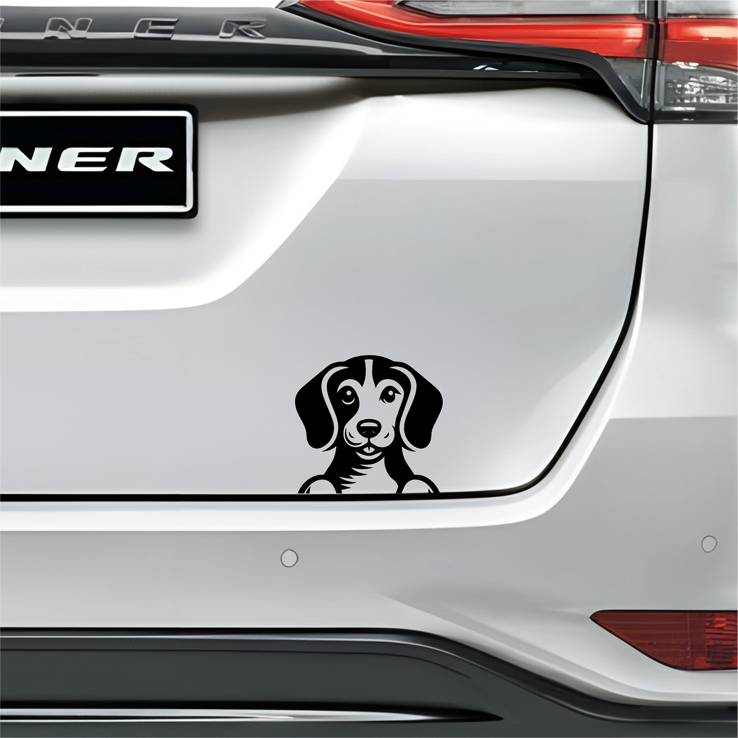 PeekaPup Foxhound Car Decals