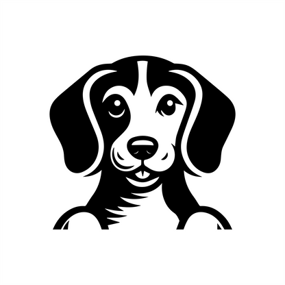 PeekaPup Foxhound Car Decals