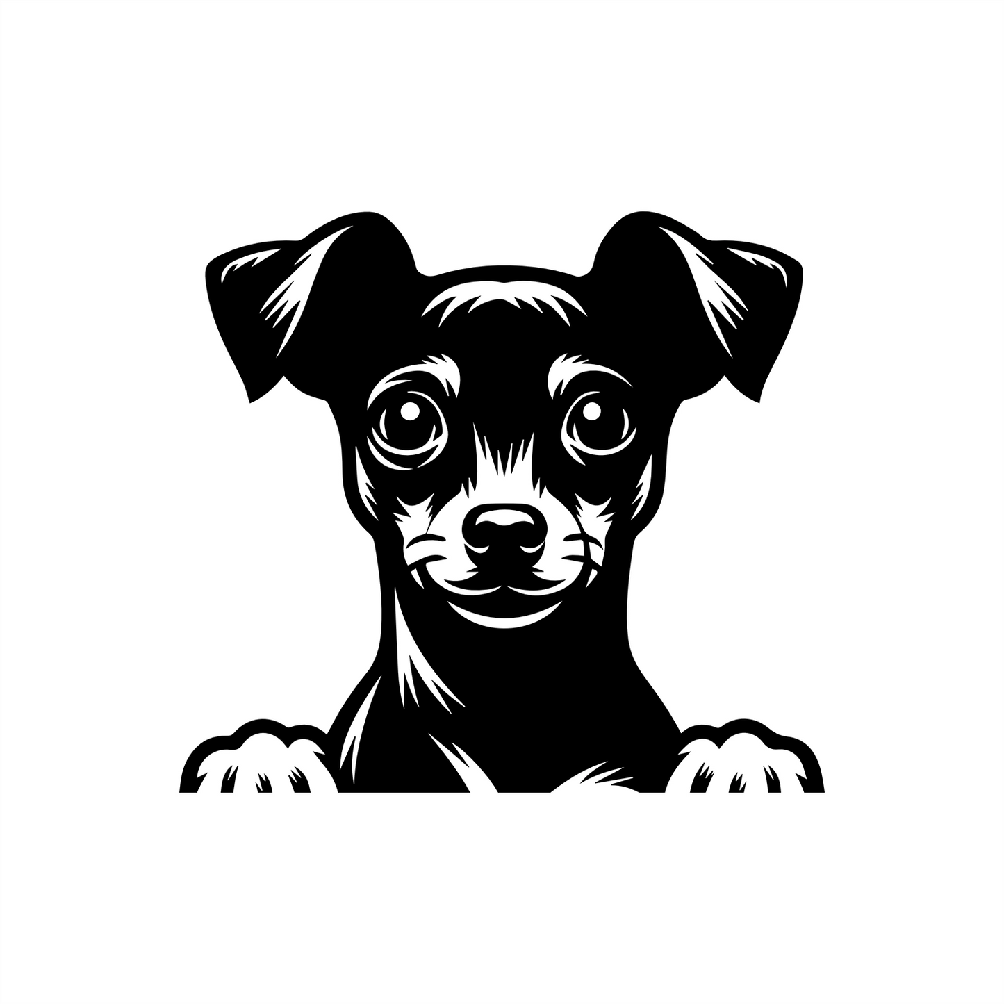 PeekaPup Pinscher Car Decals