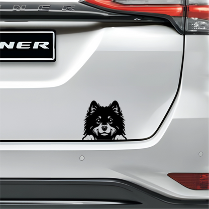 PeekaPup Finnish Spitz Car Decals