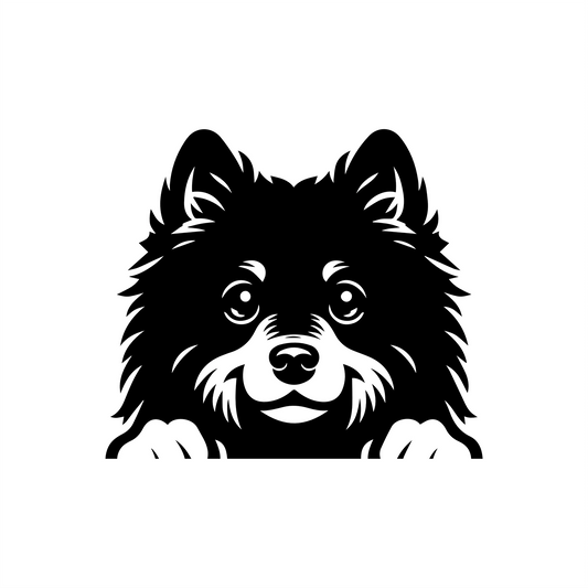 PeekaPup Finnish Spitz Car Decals