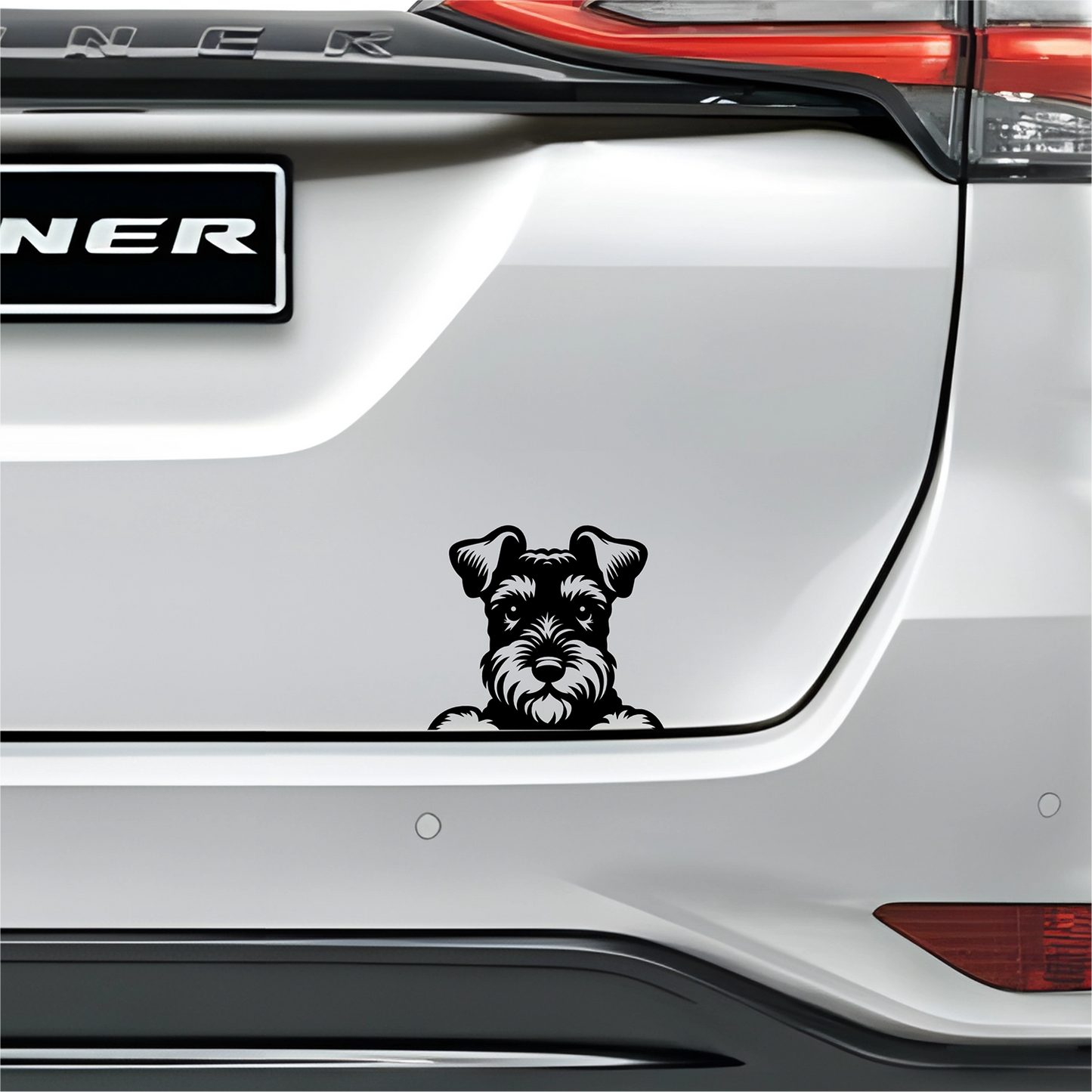 PeekaPup Lakeland Terrier Car Decals