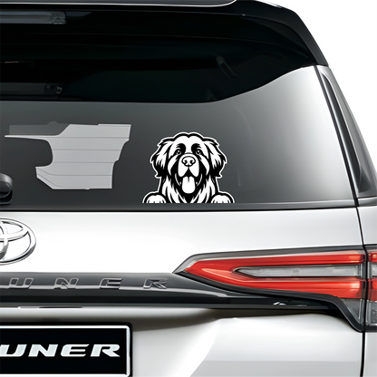 PeekaPup Leonberger Car Decals