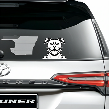PeekaPup Pitbull Car Decals