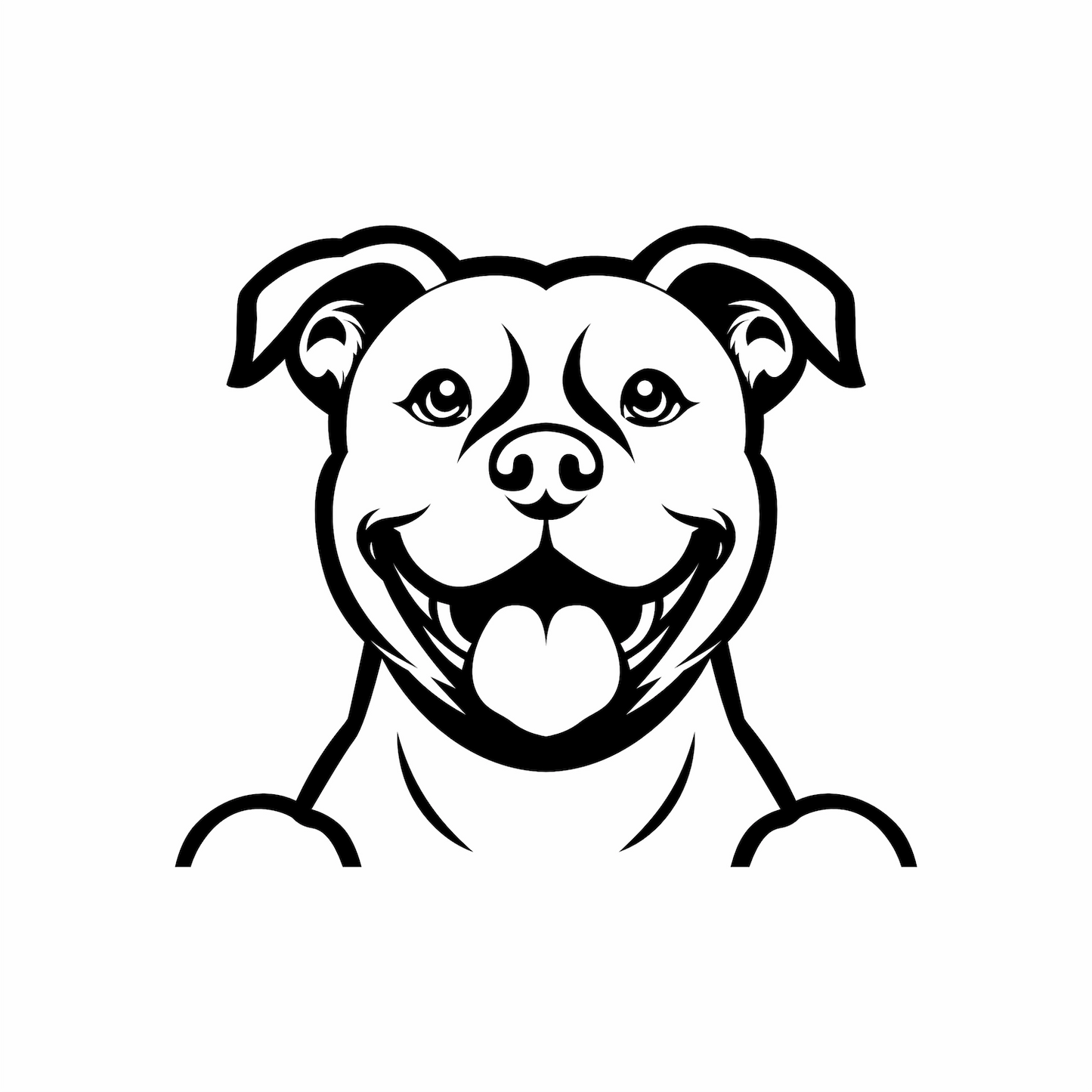 PeekaPup Pitbull Car Decals