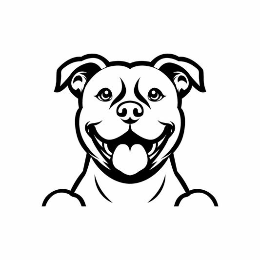 PeekaPup Pitbull Car Decals