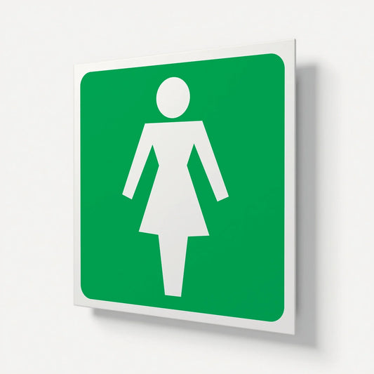 "Ladies Toilet" Safety Signage Panel