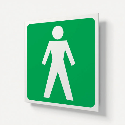 "Gents Toilet" Safety Signage Panel