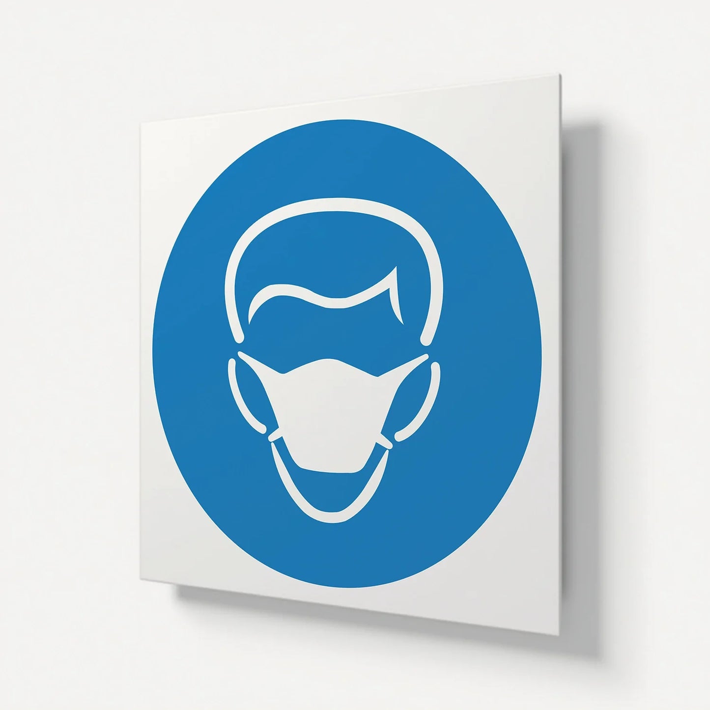 "Dust Mask To Be Worn" Safety Signage Panel