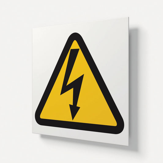 "General Electrical Shock Hazard" Safety Signage Panel