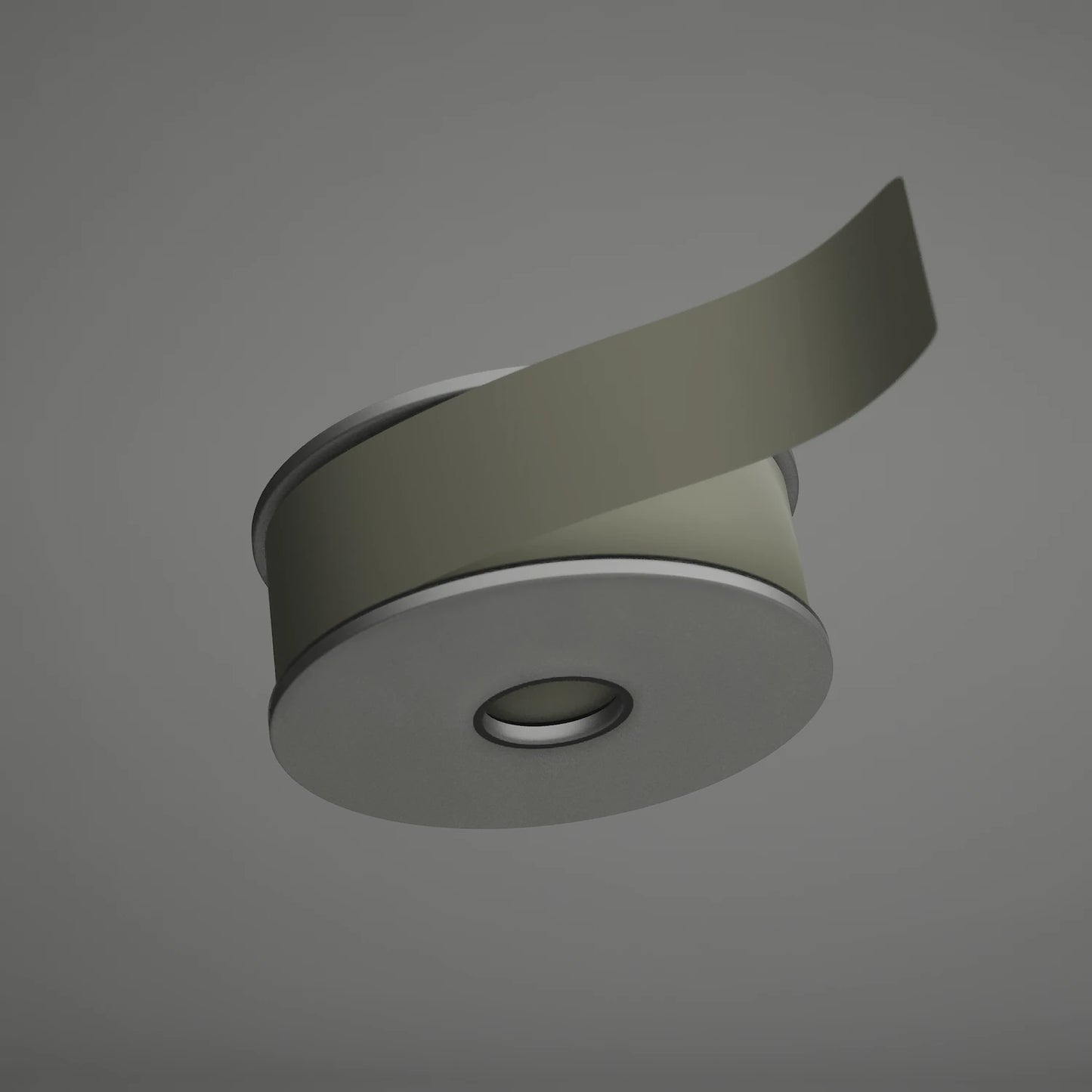 "Matte Military Green" Cast Vinyl Pinstripe Spindle