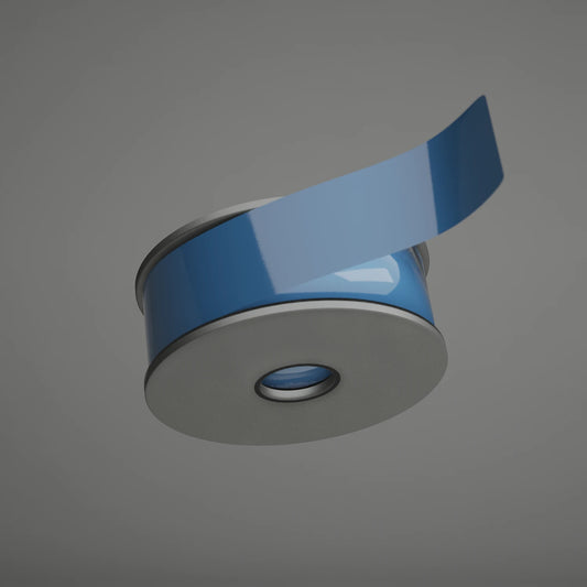 "Intense Blue" Cast Vinyl Pinstripe Spindle